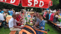 SPD Blankenburg beim Bürgerfrühstück